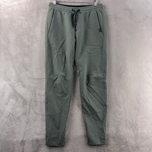 UNRL Performance Pants Mens Size Small Green Athletic Jogger Training Stretch
